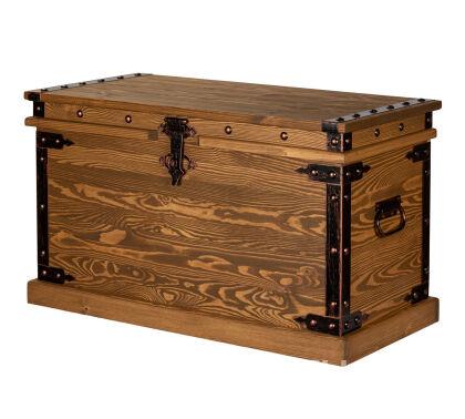 Сундук Викинг с прямой крышкой